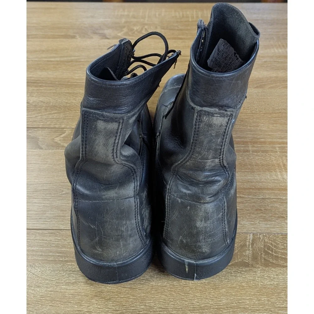 Belleville 360ST Boots Mens Size 14M Black Leather Steel Toe Made USA Military